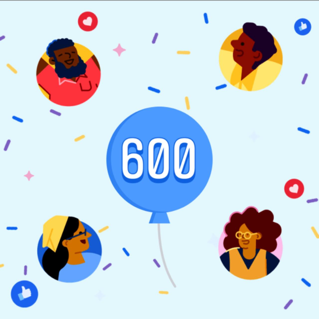 我的追蹤者人數剛剛達到 600 位追蹤者人了！感謝大家的持續支持，沒有你們每一個人的幫助，我永遠無法走到這一步。